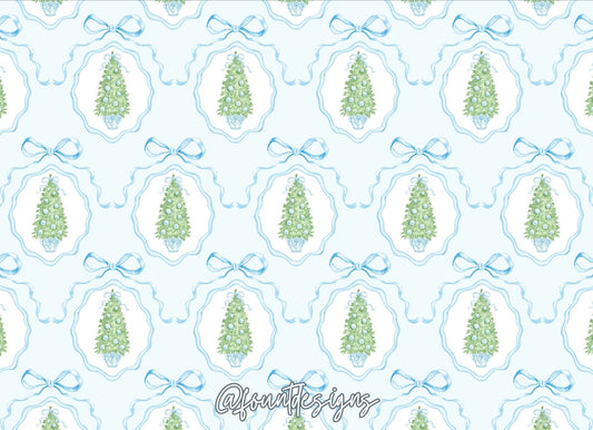 Chinoiserie Tree Holiday Card