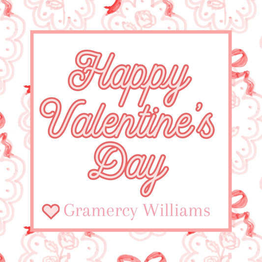 Valentine's Bows Card