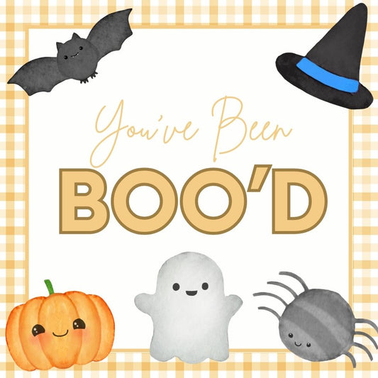 You've Been Boo'd Tags