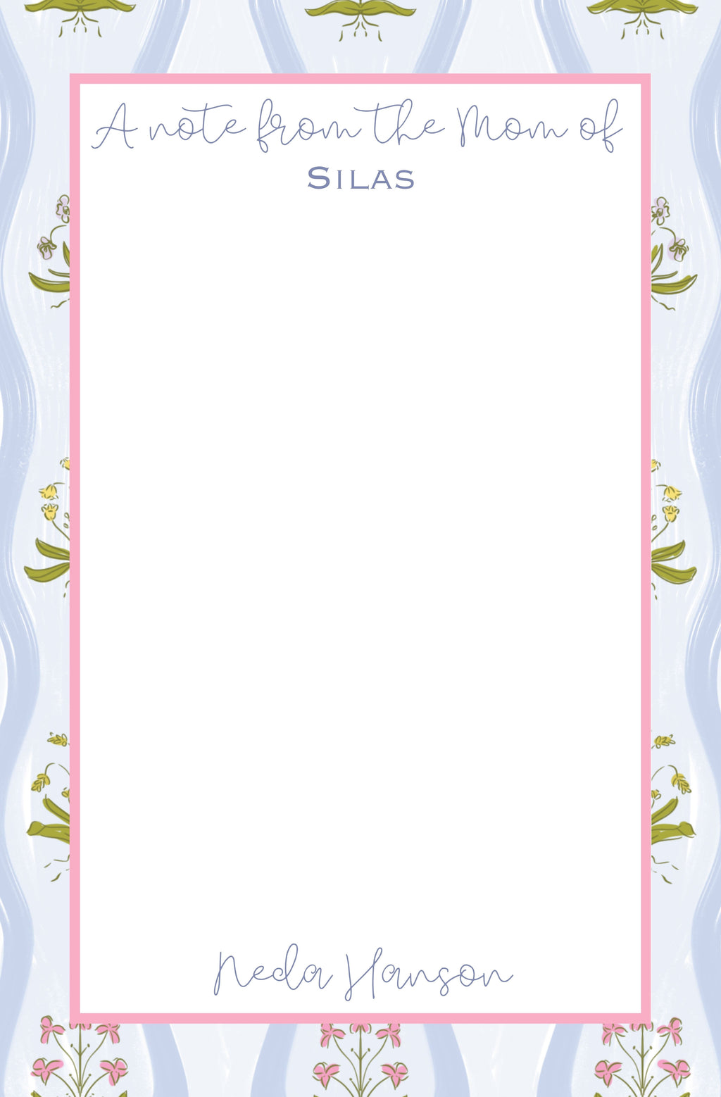 The Milagre Collection Notepad - 5.5in x 8.5in
