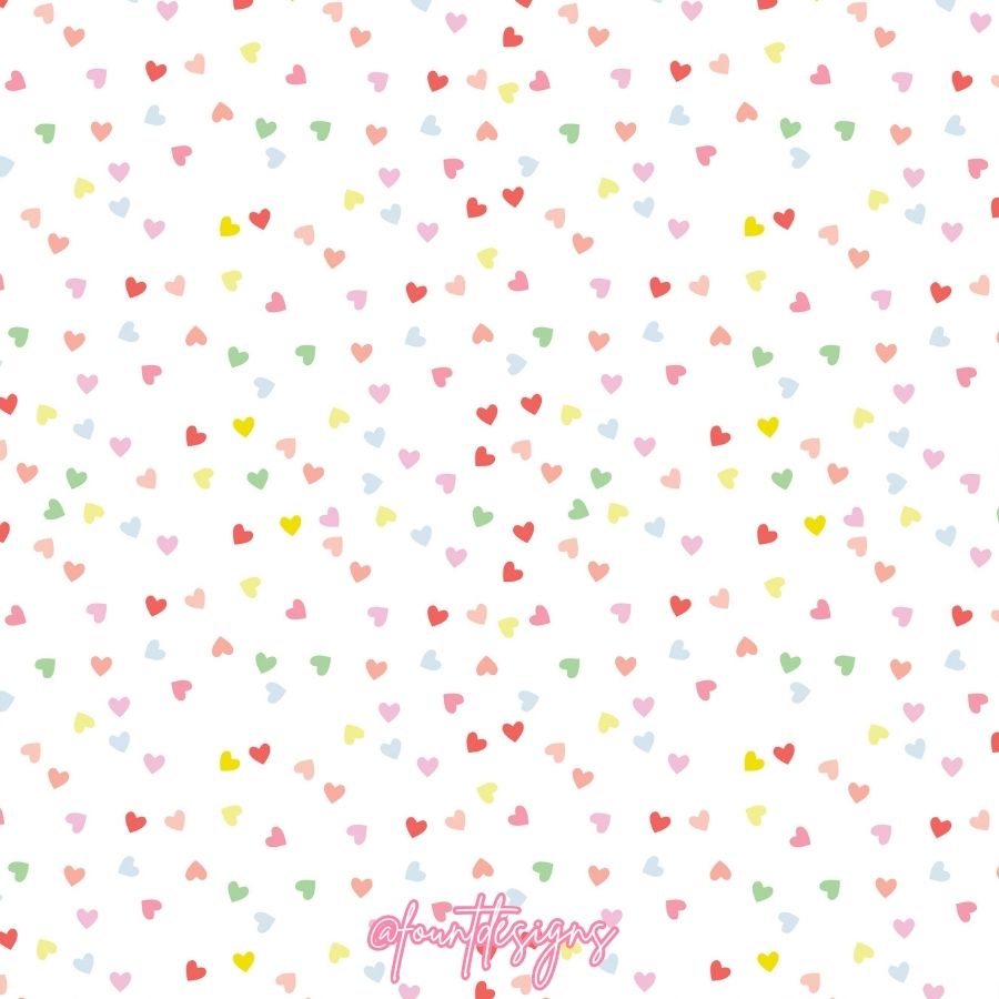 Heart Frame White Tag