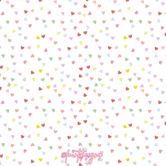 Heart Frame White Tag