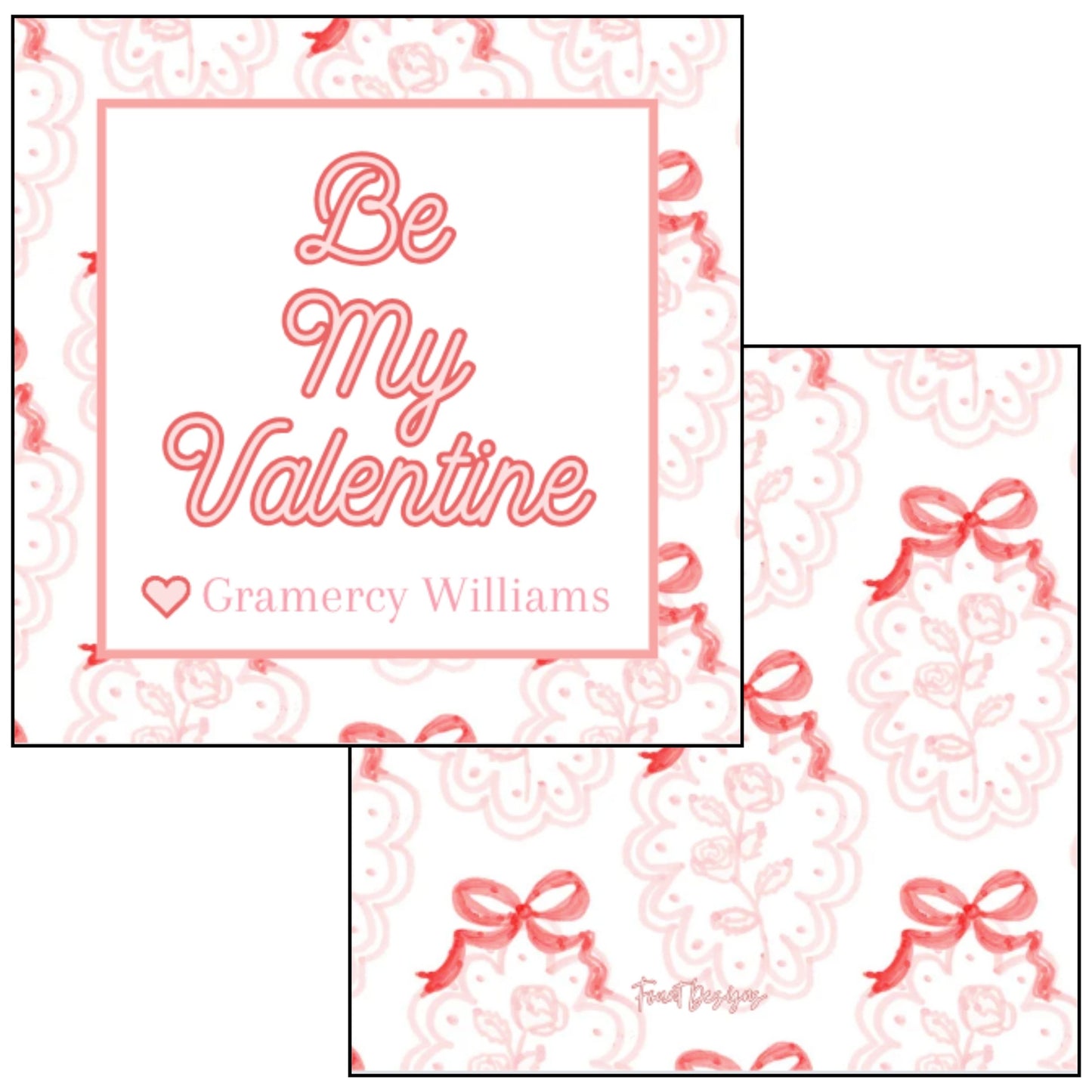 Be My Valentine Card