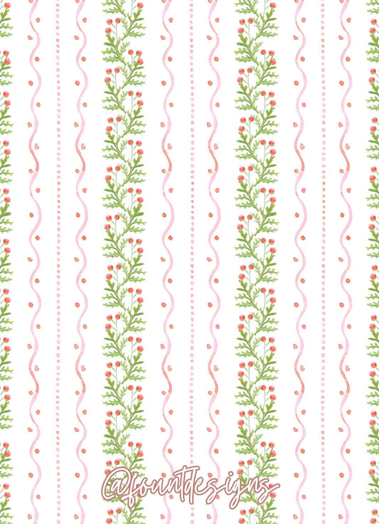 Flowers & Berries Holiday Card