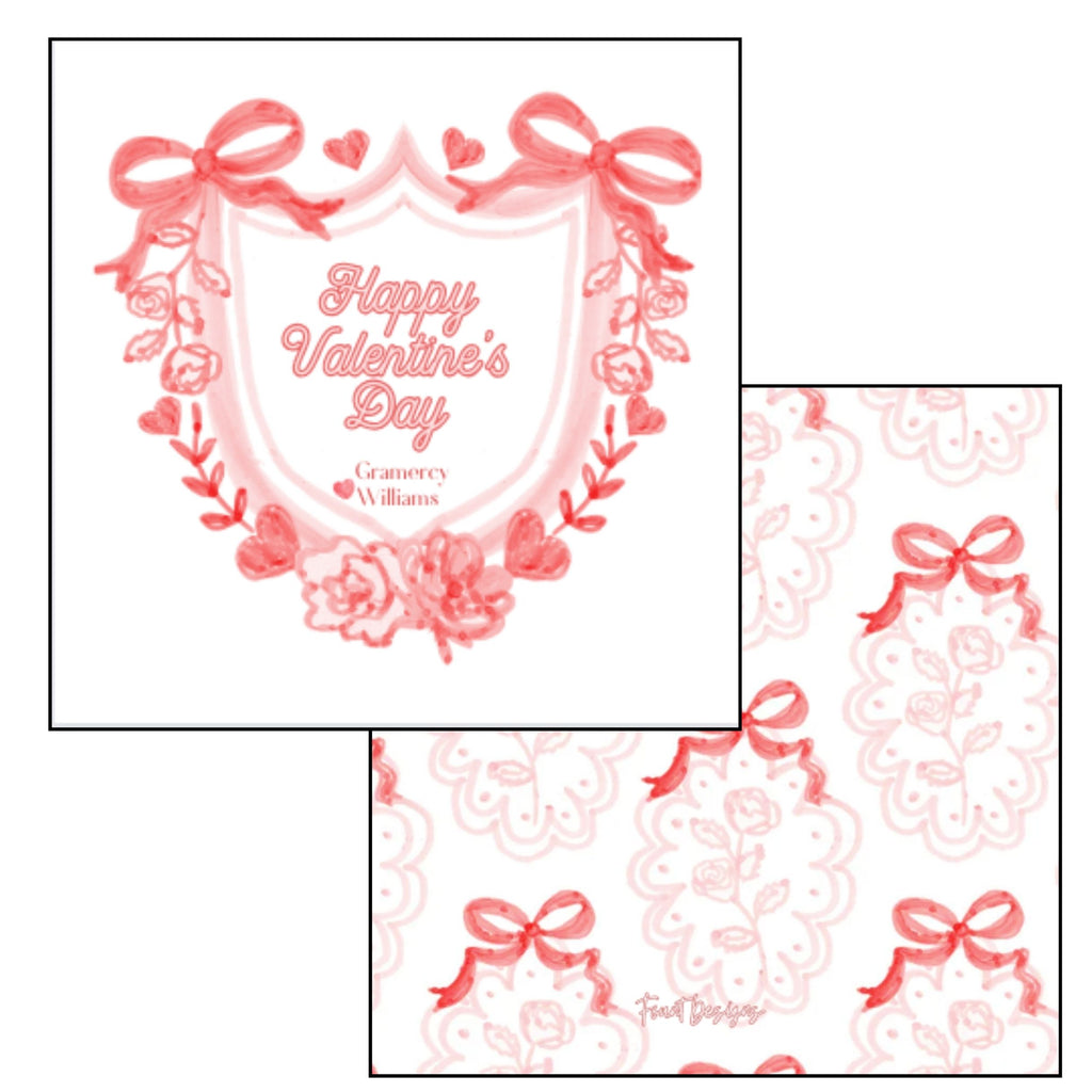 Valentine's Crest Card