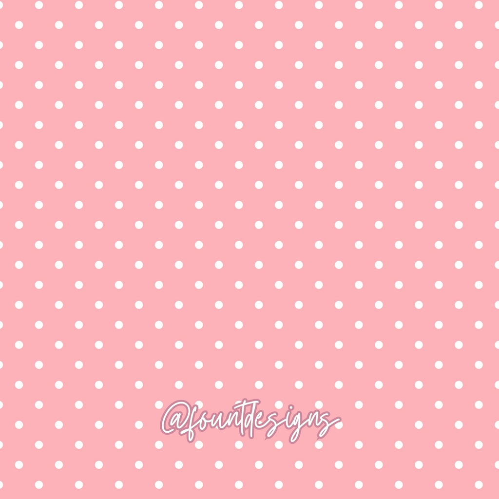 Pink Polka Dot Gift Tag