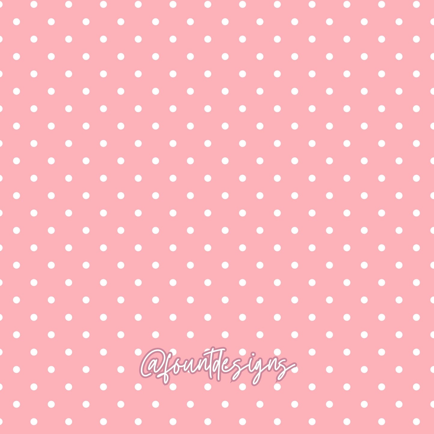 Pink Polka Dot Gift Tag