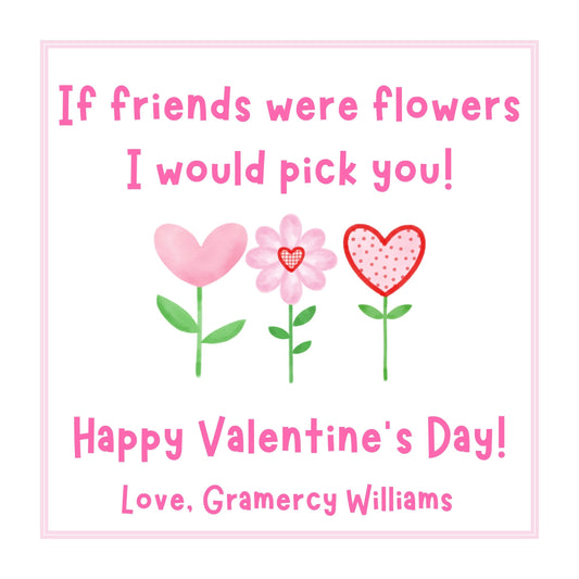 Flowers Valentine's Card