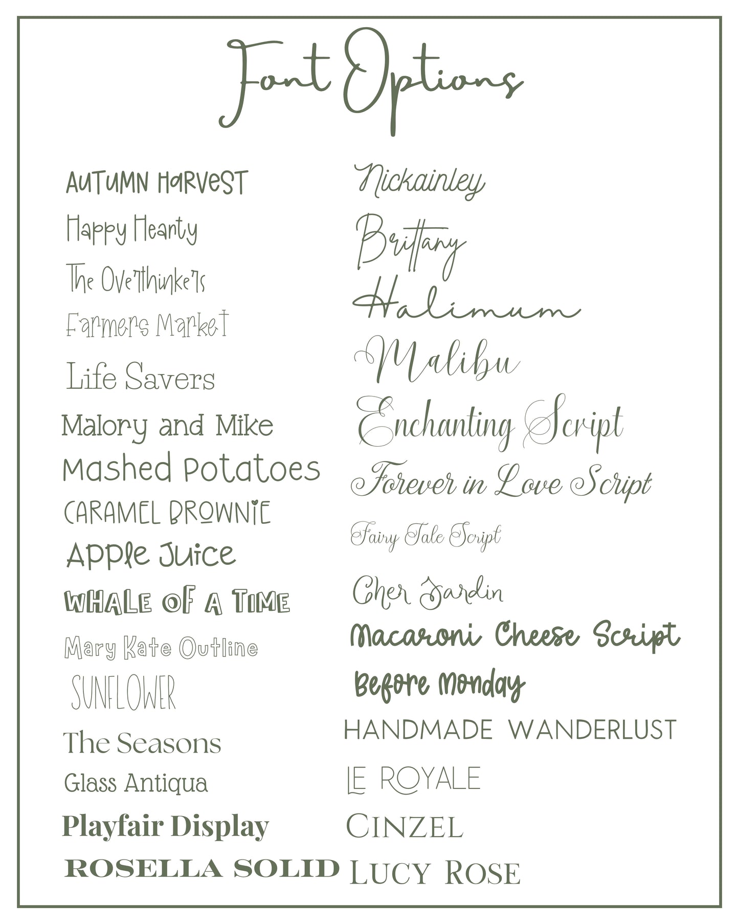 The Campbell Gift Tag
