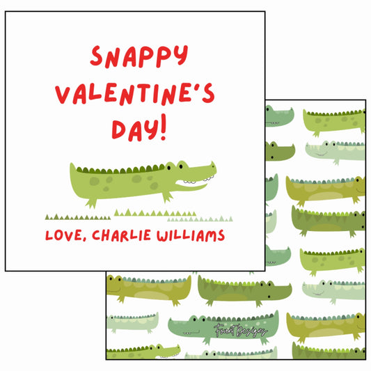 Gators Valentine's Card