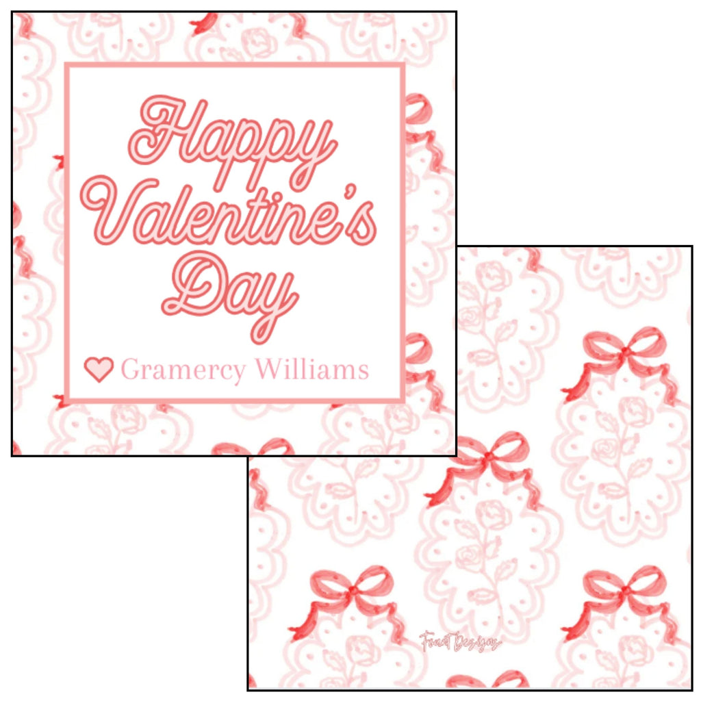 Valentine's Bows Card