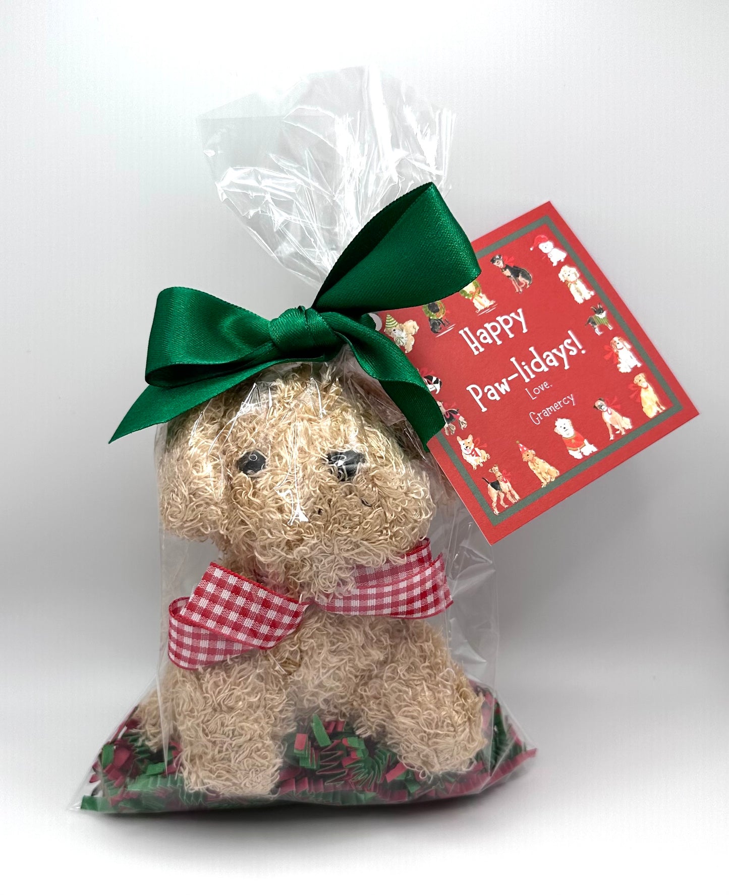 Puppy Holiday Favors - Set of 15