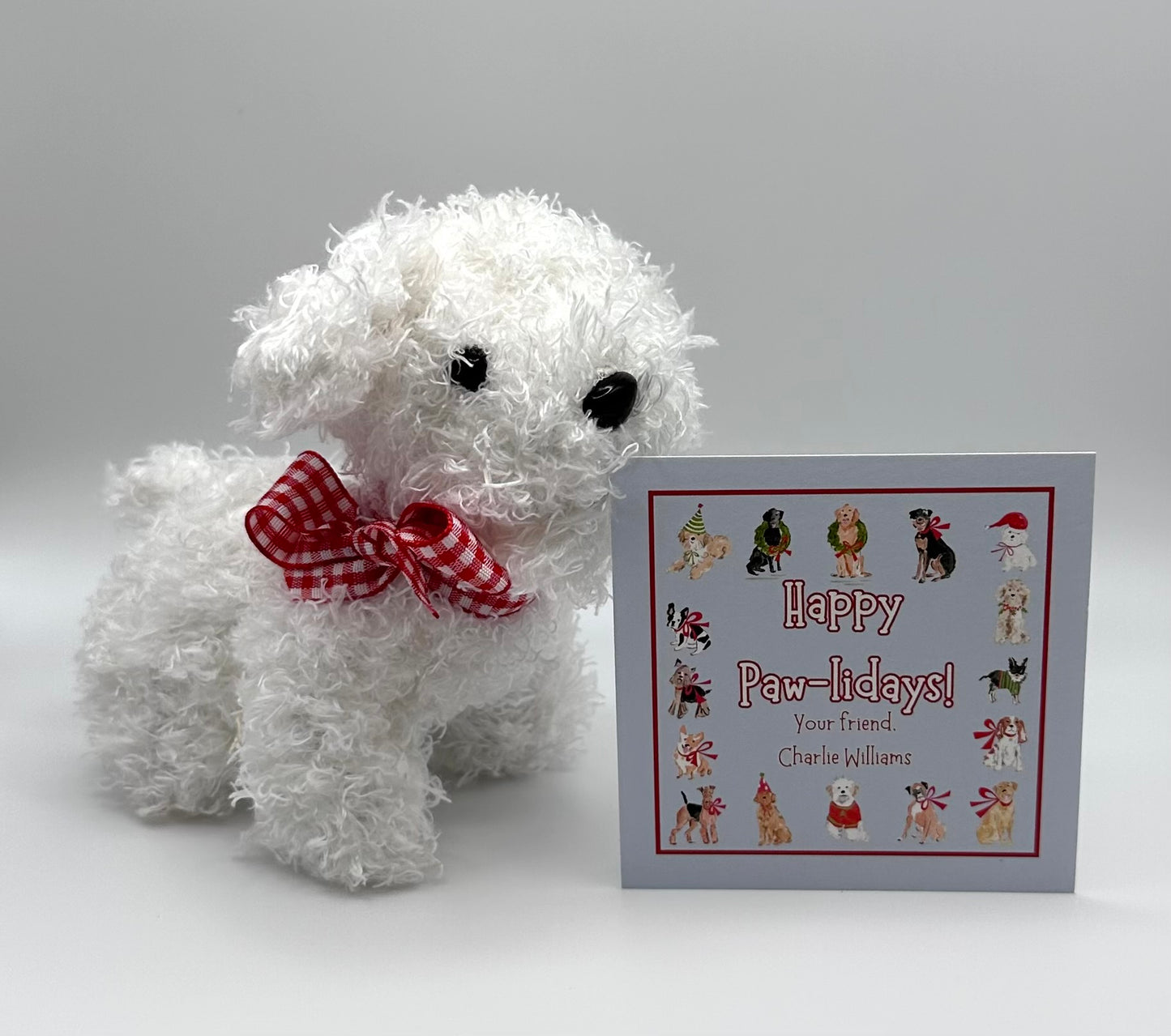 Puppy Holiday Favors - Set of 15