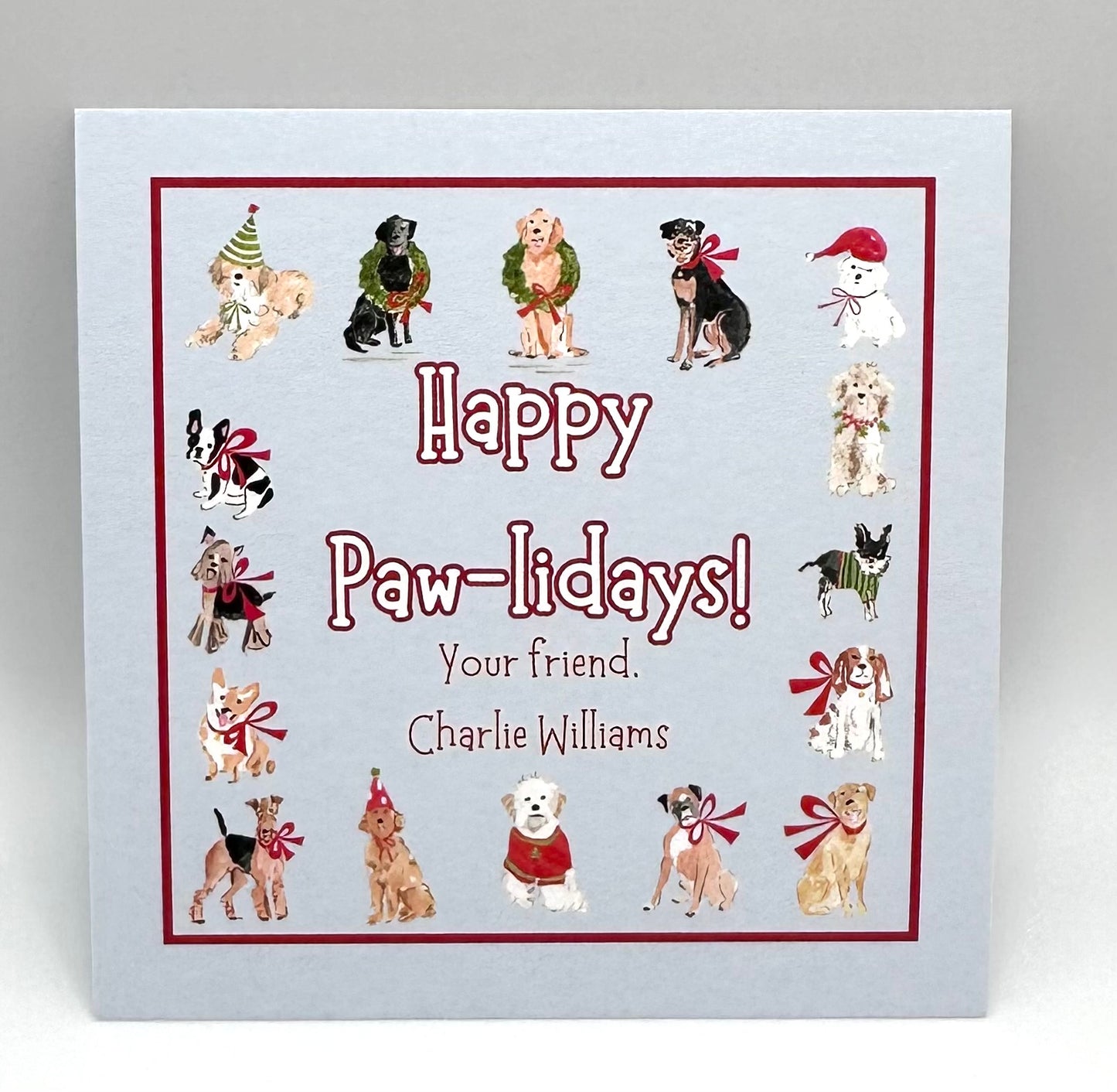 Puppy Holiday Favors - Set of 15