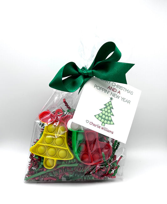 Holiday Pop-it Favors - Set of 15