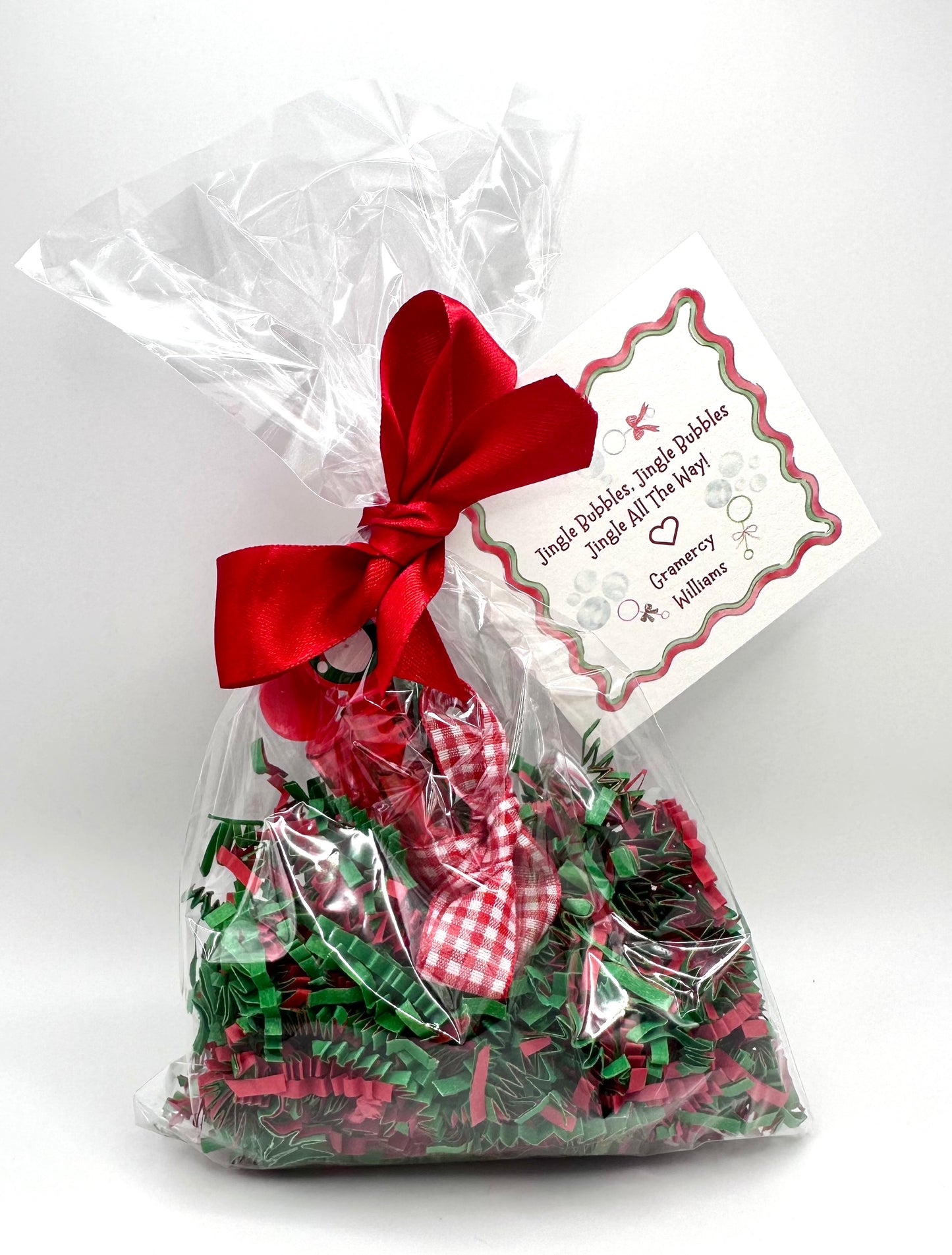 Bubbles Holiday Favors - Set of 15