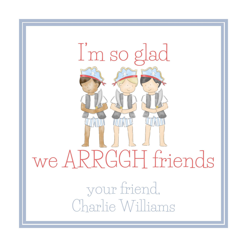 Pirates Valentine's Card