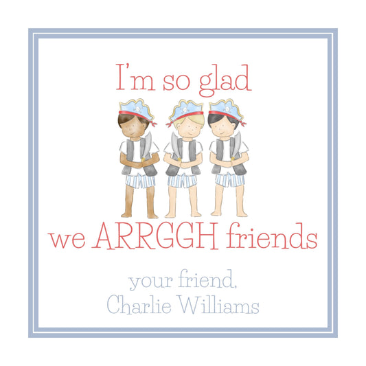 Pirates Valentine's Card