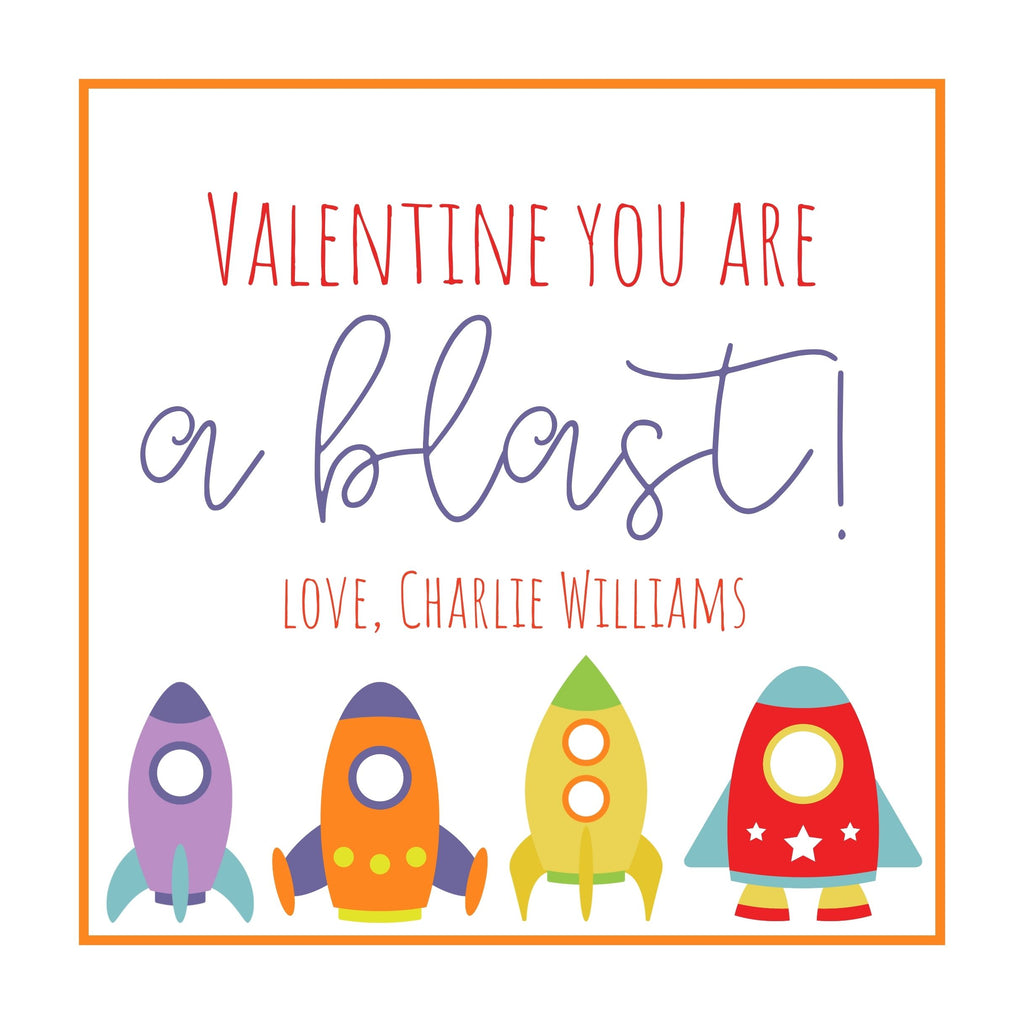 Rockets Valentine's Card