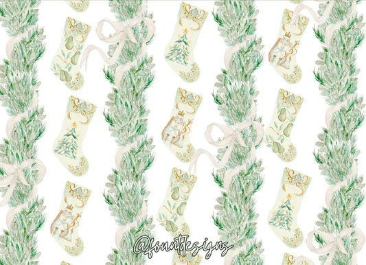 Sage Garland Holiday Card