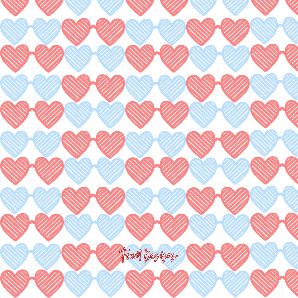Boy's Sunglasses Valentine's Card
